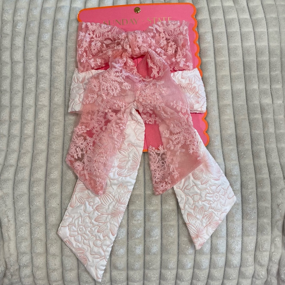 Set of Two Ribbon Barrettes from Sunday State